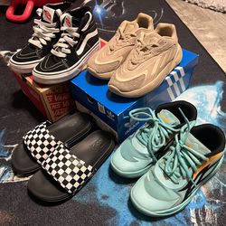 Little Kids Shoe Bundle: Adidas, Vans, Puma