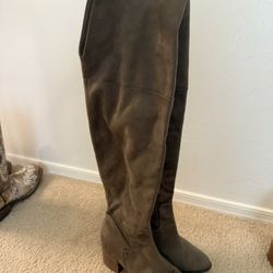 Brown Boots With Heel 