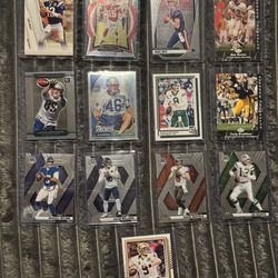 13 NFL cards brand new excellent condition