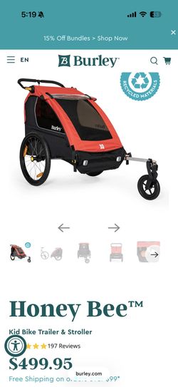 Burley Bike Hitch And Stroller 