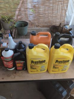 Vehicle liquids
