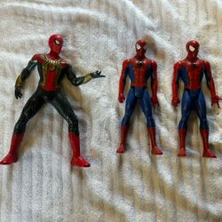 13 Marvel And DC Comics Action Figures 