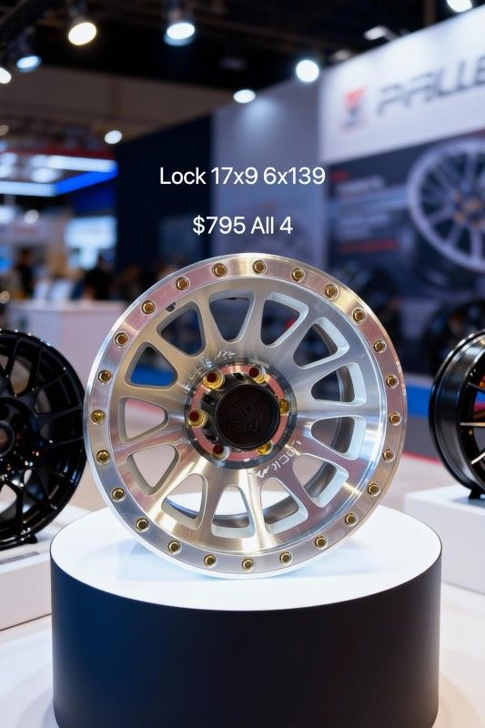 Lock 17x9 6x139  $795 All 4