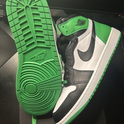 Jordan 1 High Lucky Green Size 13 Used 