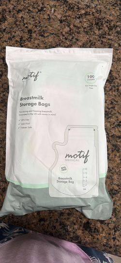 Milk storage bag