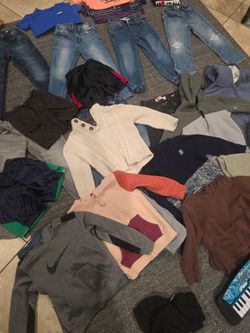 Boys clothes bags of items too many to list