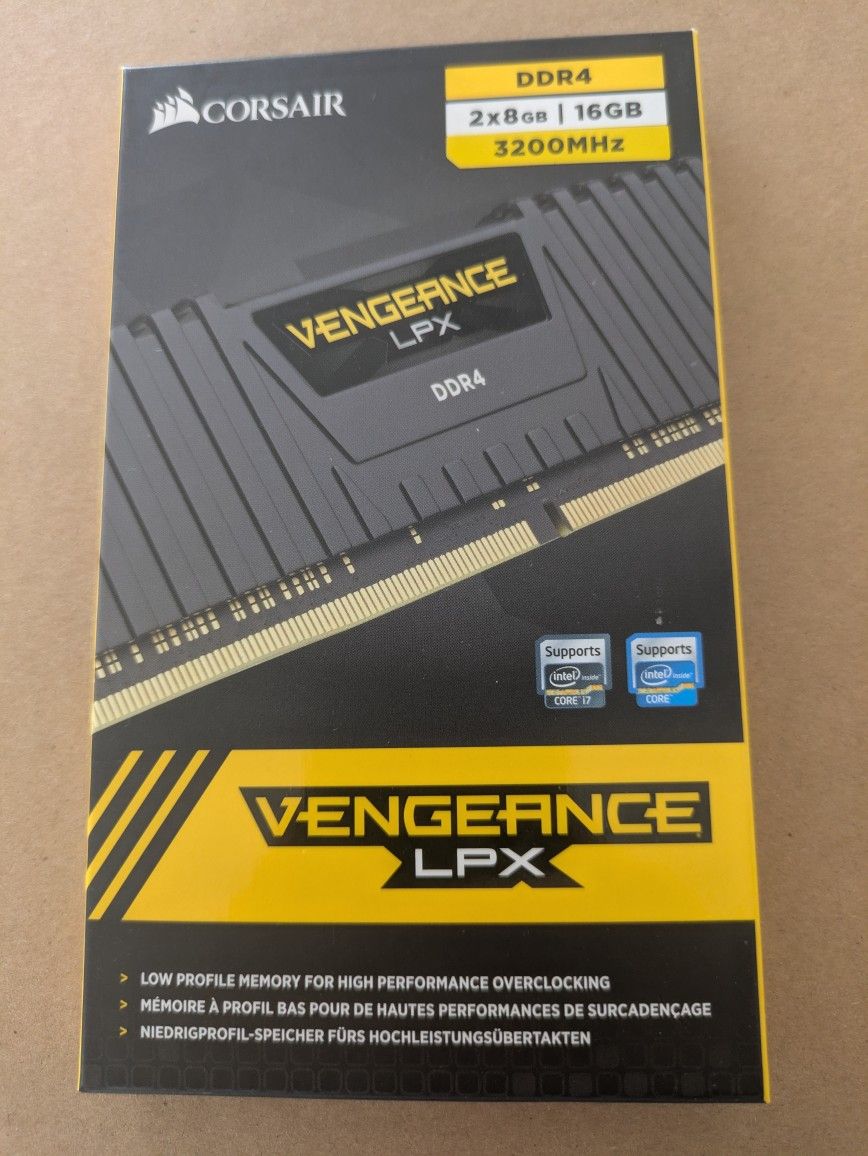 Corsair Vengeance LPX DDR4 2x8gb 3200mhz Kit