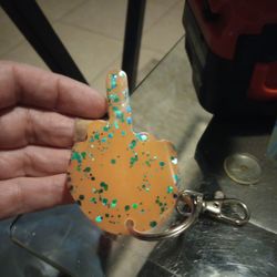 Hand Crafted Middle Finger Key Chain