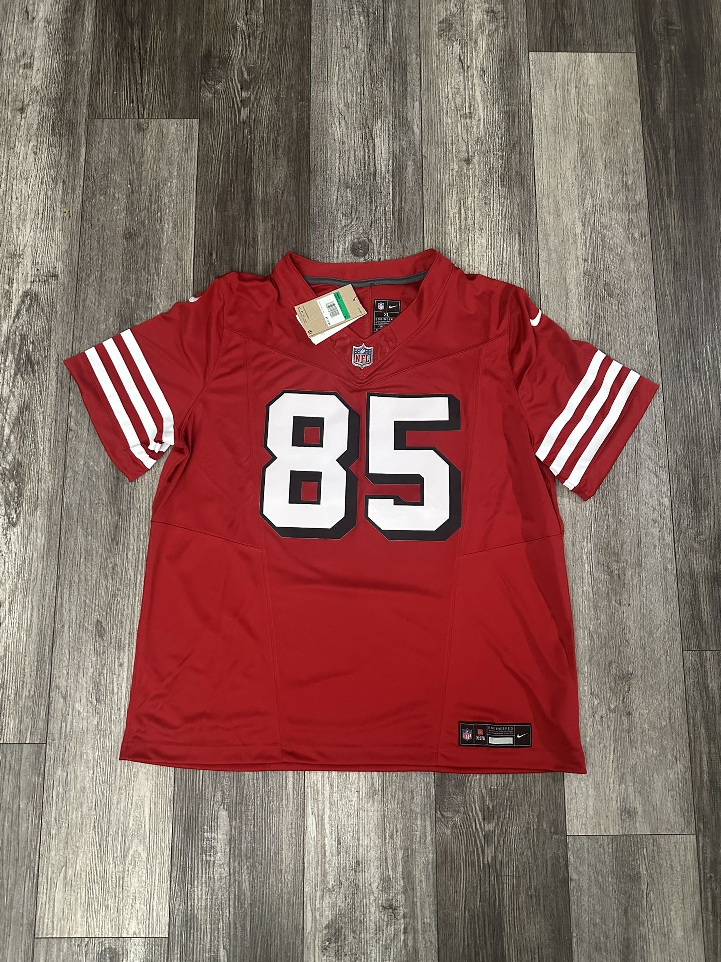Men’s NFL Nike Dry-Fit George Kittle San Fransisco 49ers Jersey L
