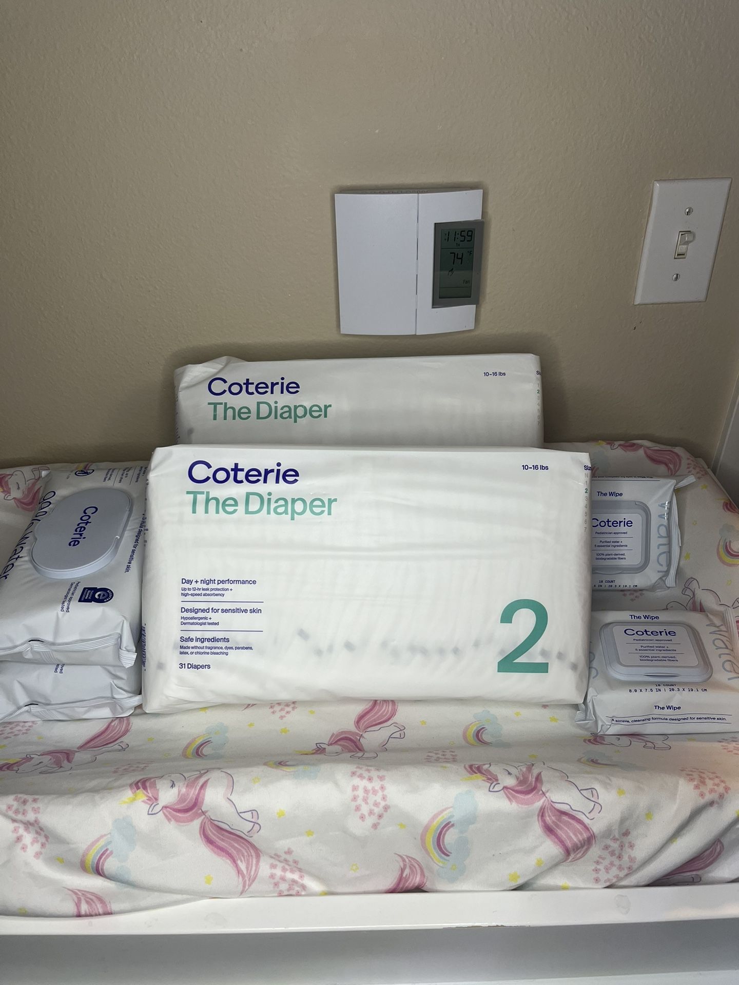 Coterie Diapers Size 2