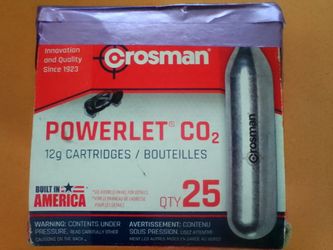 Crosman Powerlet 12g CO2 Cartridges