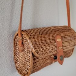 Natural Ata Grass/Genuine leather New!