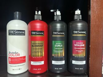 $3.50 each bottle TRESemmé & Herbal Essences Shampoo Conditioner