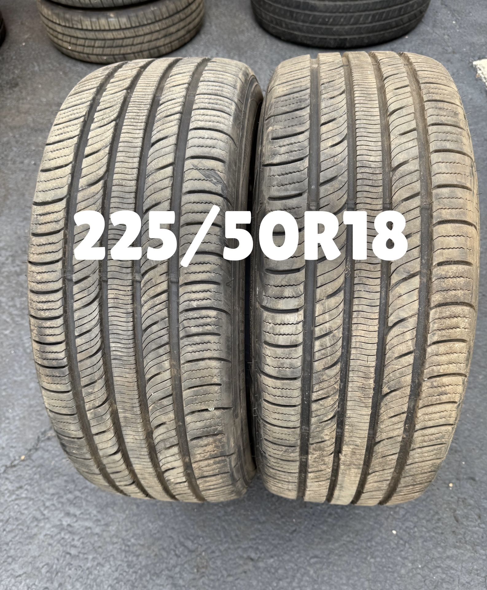 2)Two 225/50R18 Falken Proturing As