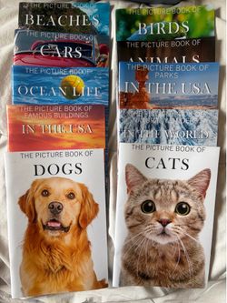 10 Pack Picture Book Set for Seniors with Dementia/Alzheimers