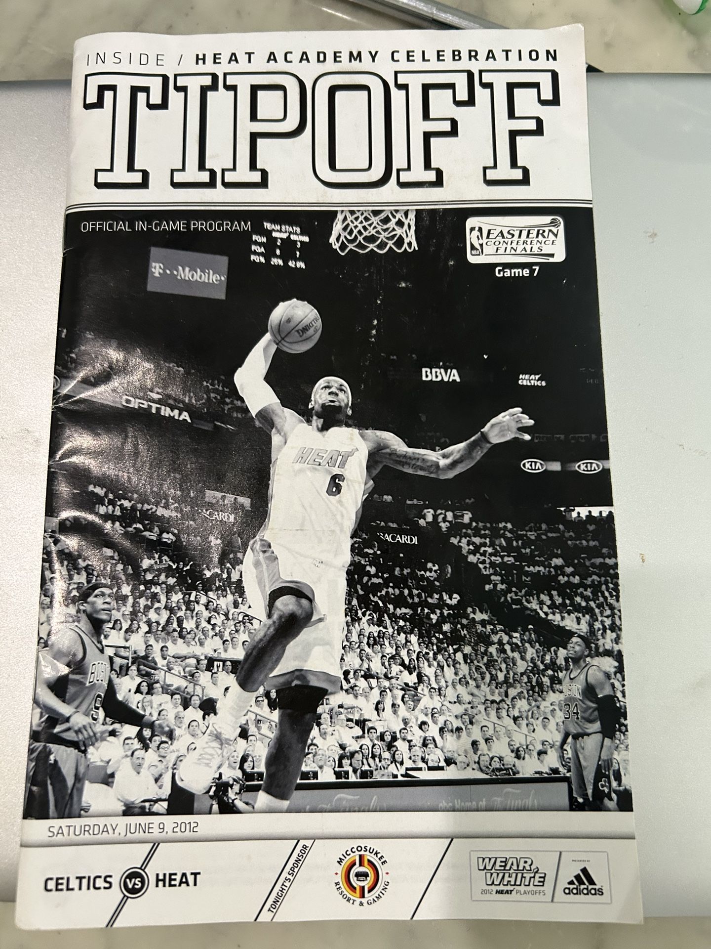 Lebron James Program - Celtics vs Heat - Eastern Conference Finals- Game 7