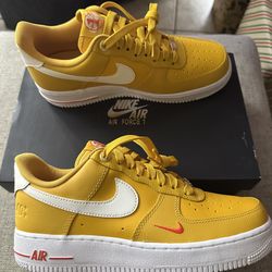 Nike Air force 1 Mustard *Check Description*