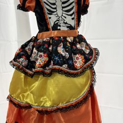 Halloween costume | 4T | Day Of The Dead Girl