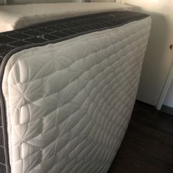 Box Spring  And Full Size Mattress 