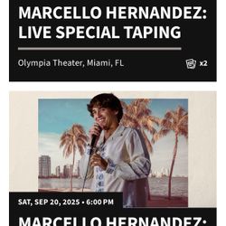 Marcello Hernández Tickets