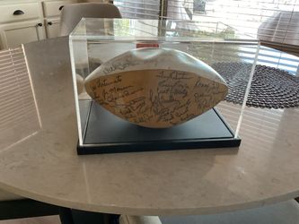 1966 Chicago Bears Team Autograph Football