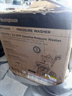 brand new in the box pressure washer