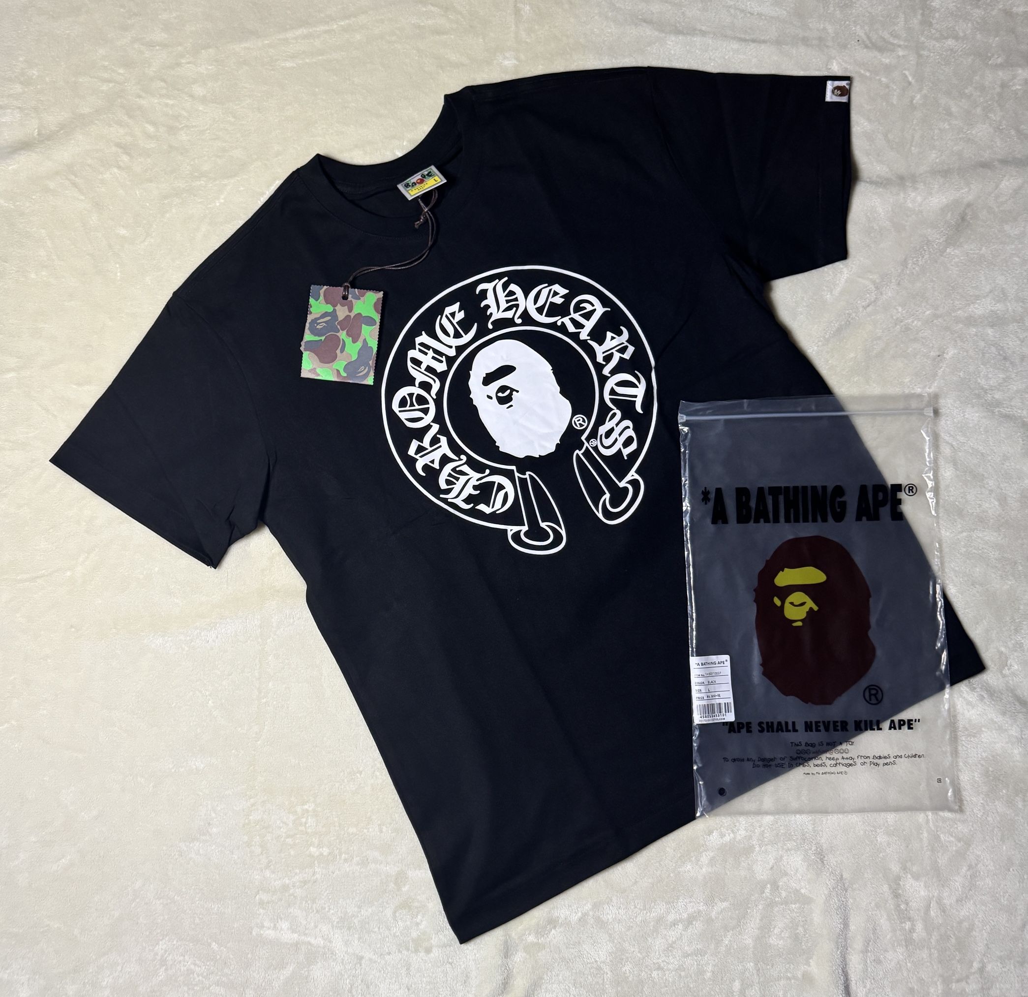 Chrome Hearts Bape Shirt