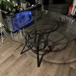 Glass Dinning Table