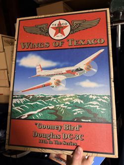 Wings Of Texaco Airplane New