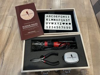 Premium Wood Burning Kit 43PCS, Dual Power Mode Wood Burner Pen Tool with 36Tips & Accessories All In A Wood Storage Case (BRAND NEW)