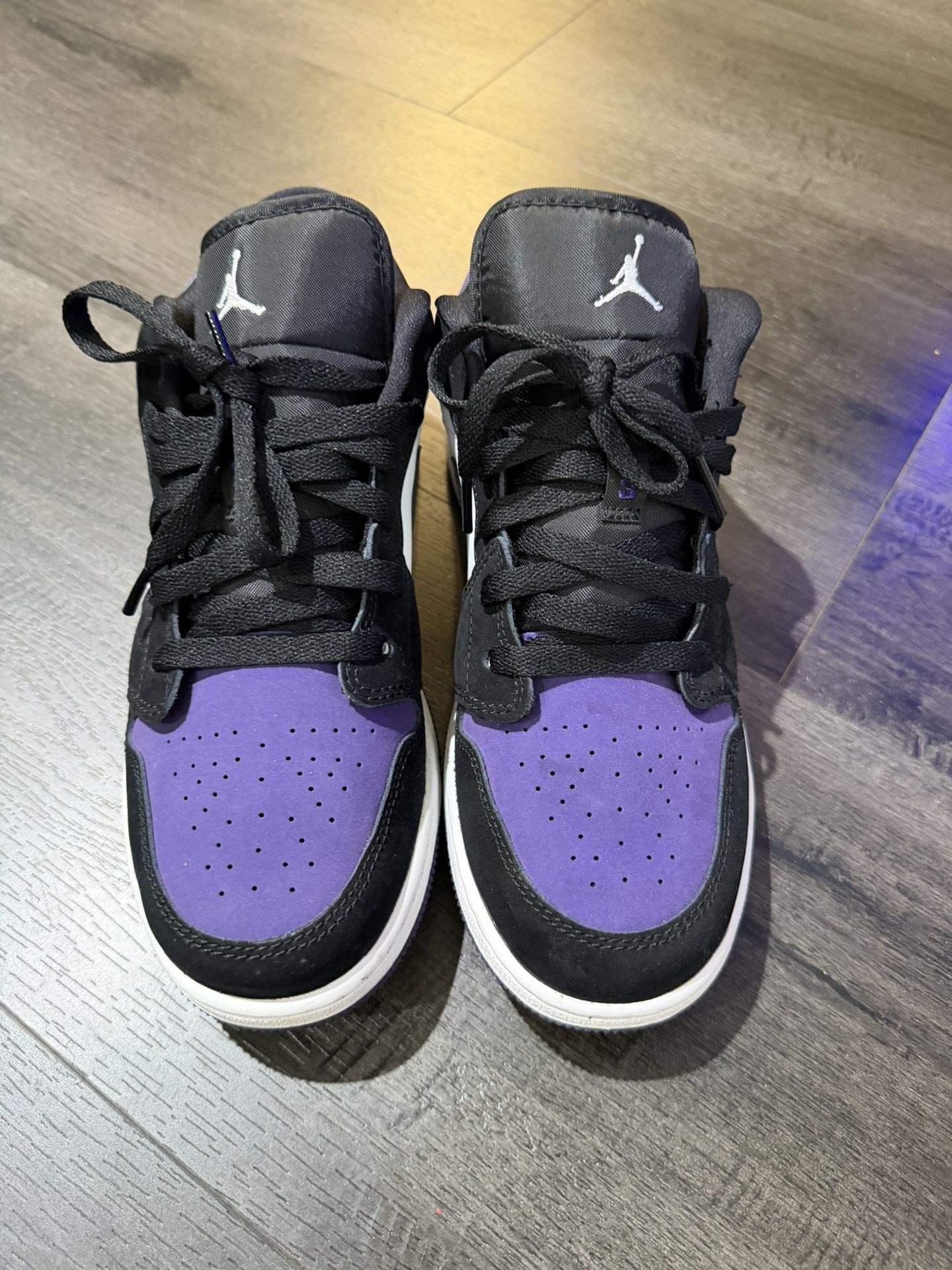 Court Purple Air Jordan Low 1 