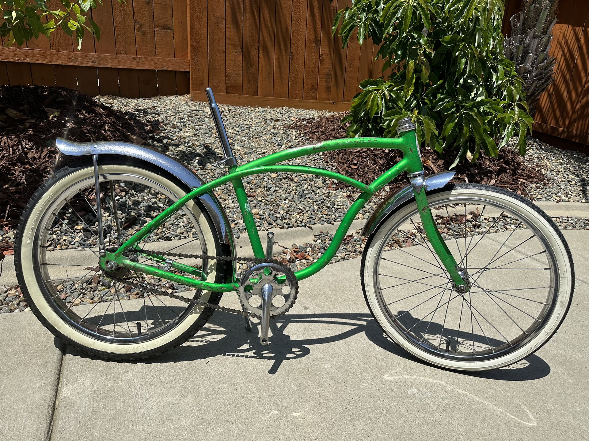 1965 AA Schwinn Stingray Original Paint Flamboyant Lime- Project