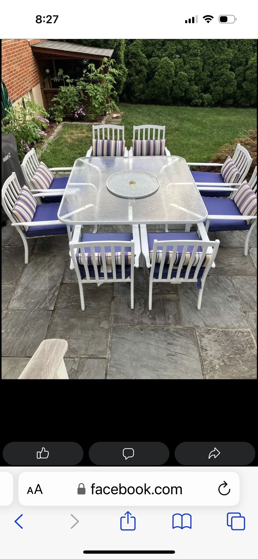 Fortunoff Patio Set