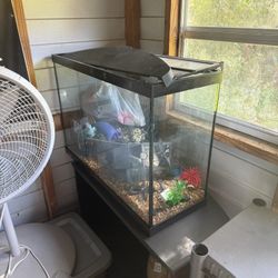 30 Gallon Fish Tank With Cabinet Stand