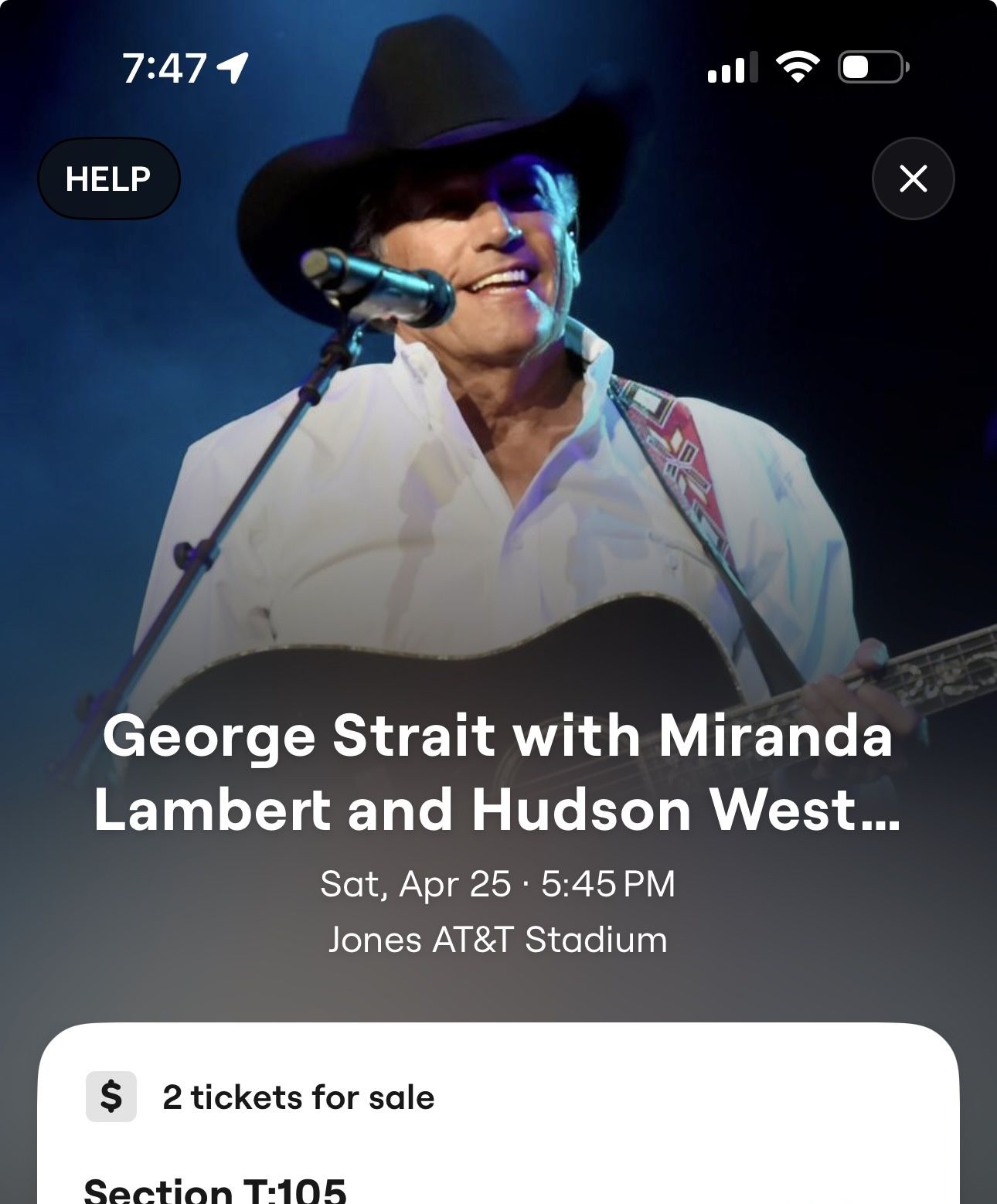 George Strait Concert Tickets