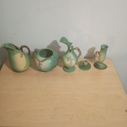 Vintage Roseville pottery
