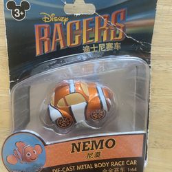 Disney - Nemo Racers - Die Cast Car - Collectible - Still In Packing 