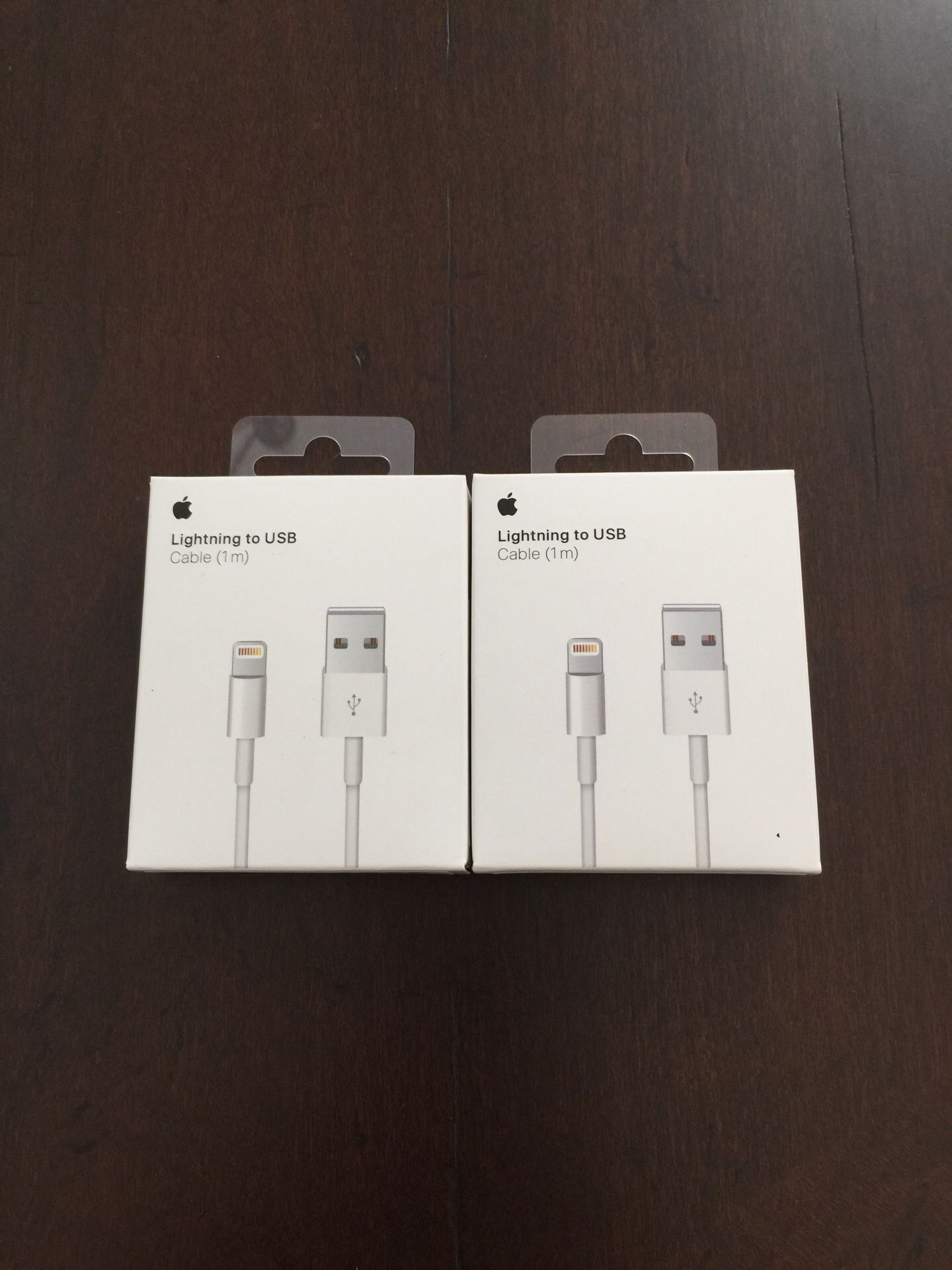 2X Original OEM Cable Charger for iPhone 42” Inches
