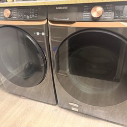 Samsung Smart, washer and dryer 