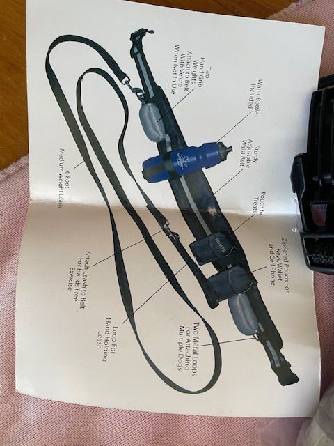 The Ultimate Dog Walking Belt Size Adjustable NEW