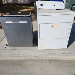 Dishwasher And Dryer On The Curb