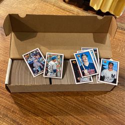 $25 Vintage Baseball Cards For Full Box