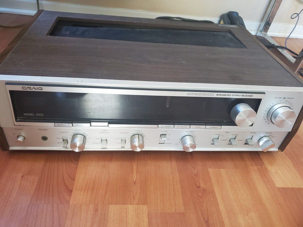 CRAIG Vintage Integrated Stereo Receiver