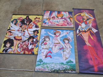 Japanese Anime banner collection Featuring Sailor Moon