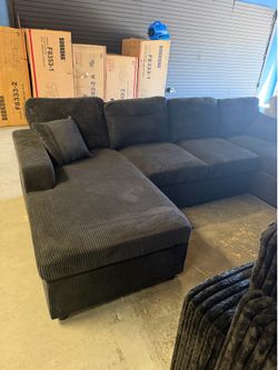 New! 🛋️ U-Shape Corduroy Sectional Sofa Couch $10 Down