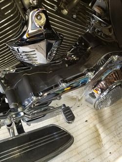 Street glide heal toe and brake shifter