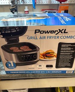 NIB  Power XL Grill Air Fryer combo