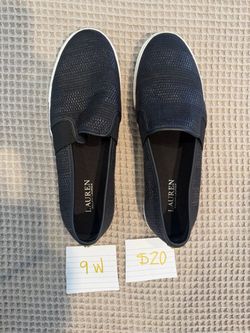 Lauren Ralph Lauren Slip-On Sneakers Size 9W