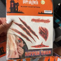 Bloody Scar Tattoos