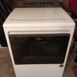 White Whirlpool Dryer 